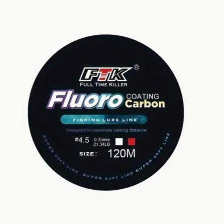 Linha de Fluorocarbono FTK 120 a 500 m
