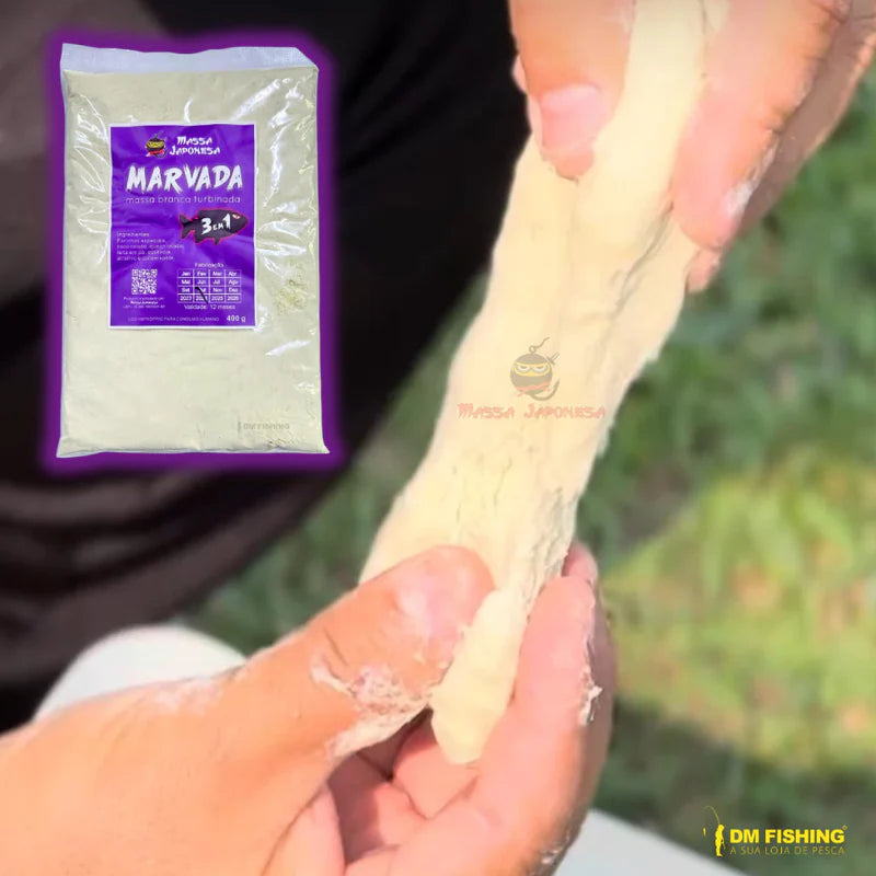 Kit Massa Marvada e  600 Anzóis Chinu