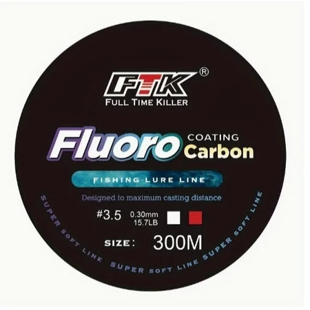 Linha de Fluorocarbono FTK 120 a 500 m