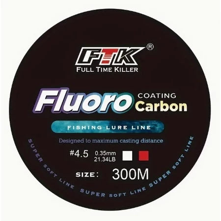 Linha de Fluorocarbono FTK 120 a 500 m