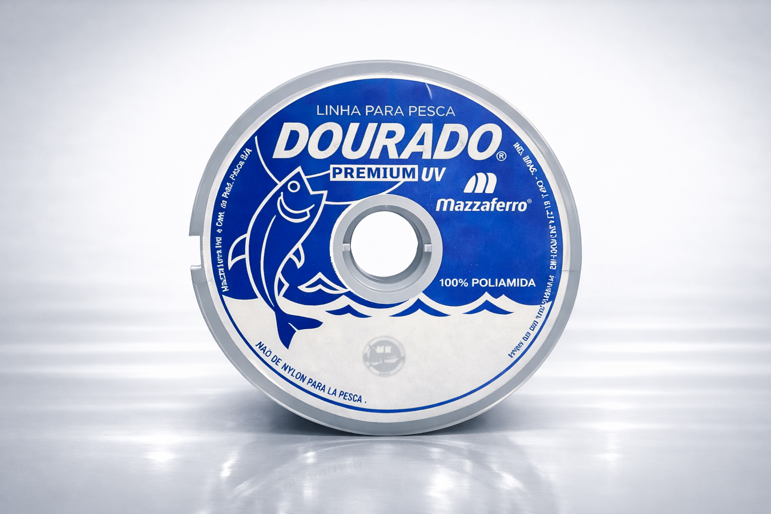 Linha Nylon Monofilamento Dourado