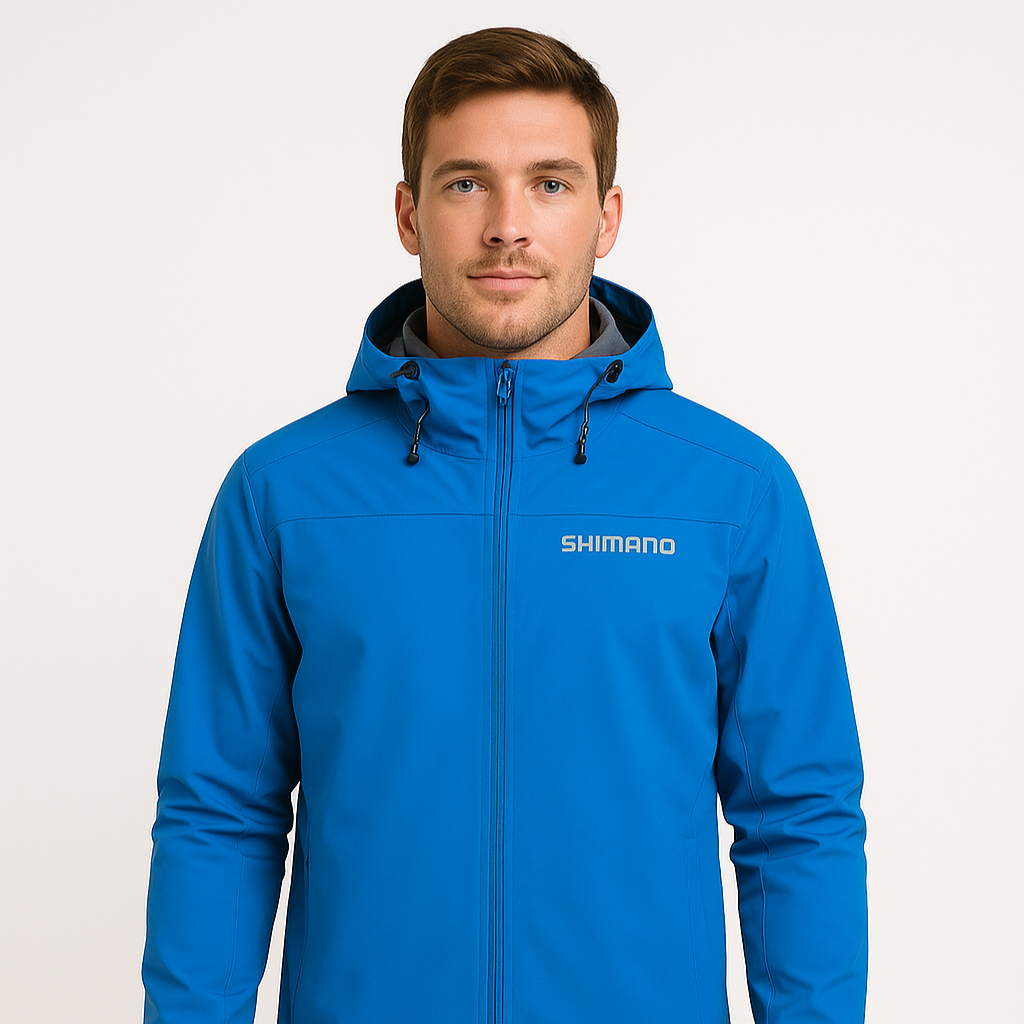 Casaco Corta Vento Azul