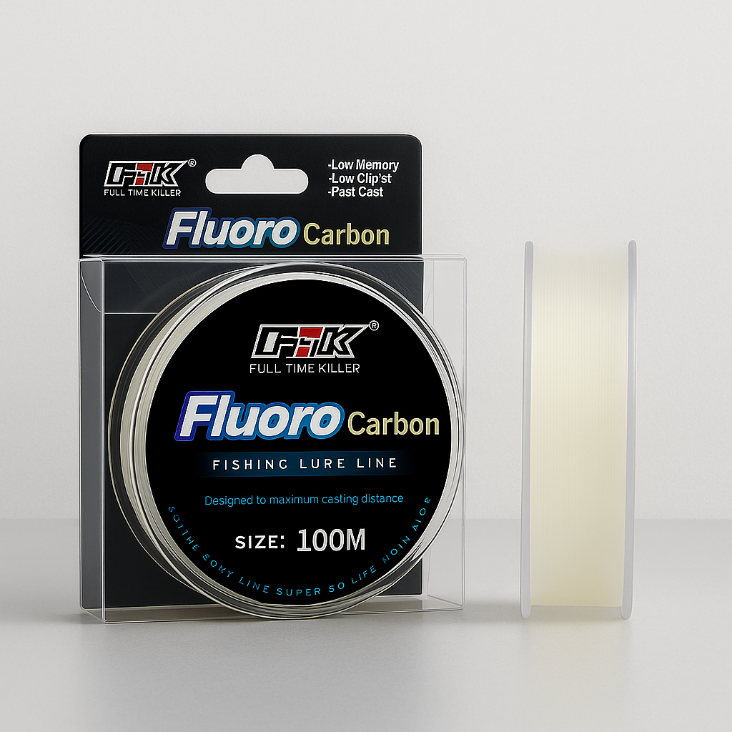 Linha de Pesca de Fluorocarbono