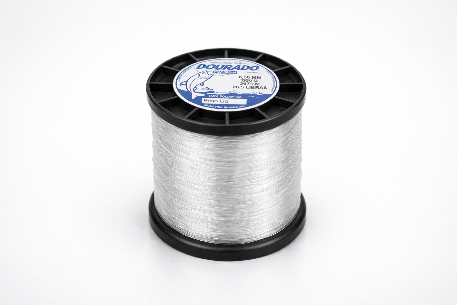 Linha Pesca 0,50 Mm Dourado 500 Gramas 2075 Mts