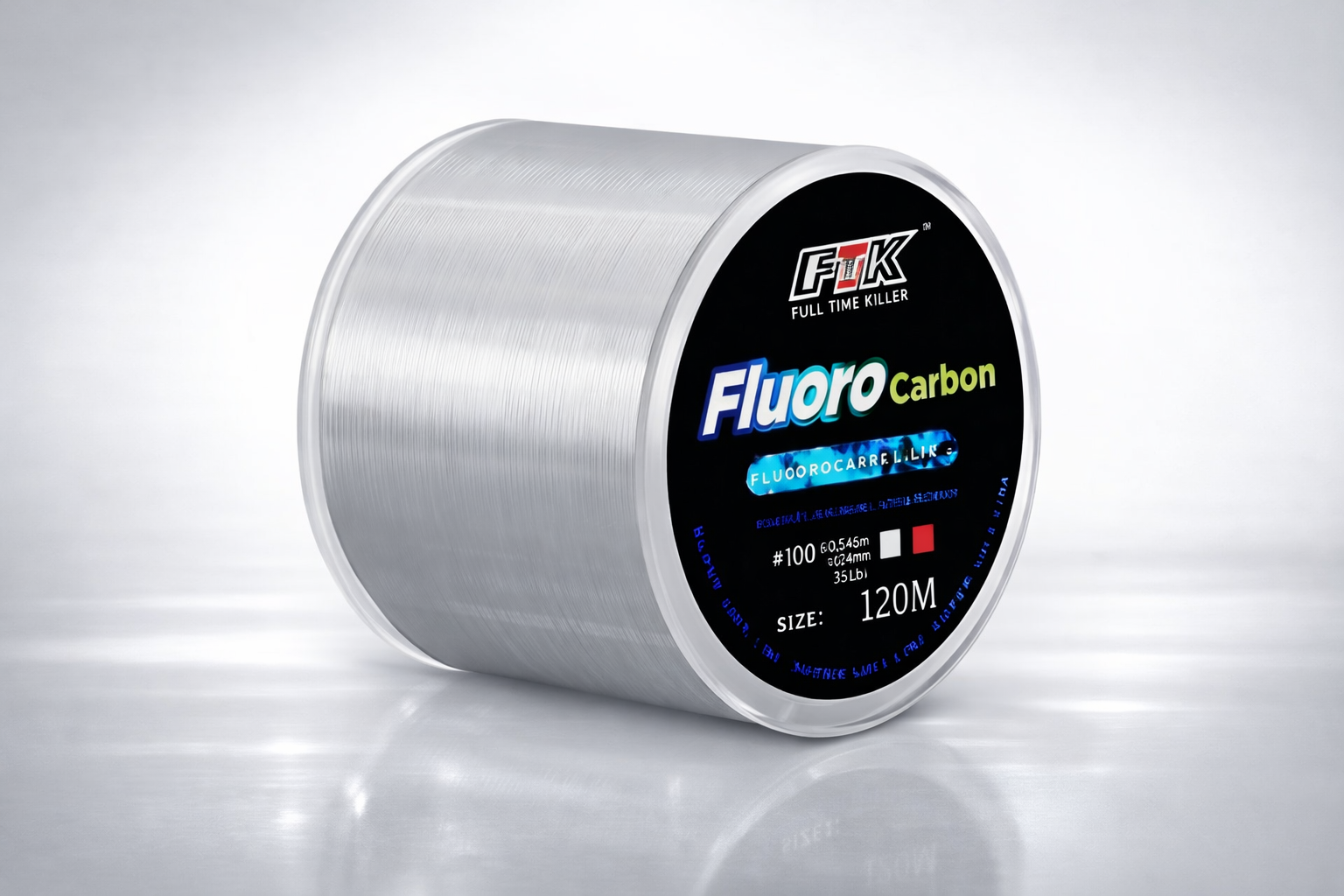 Linha de Fluorocarbono FTK 120 a 500 m
