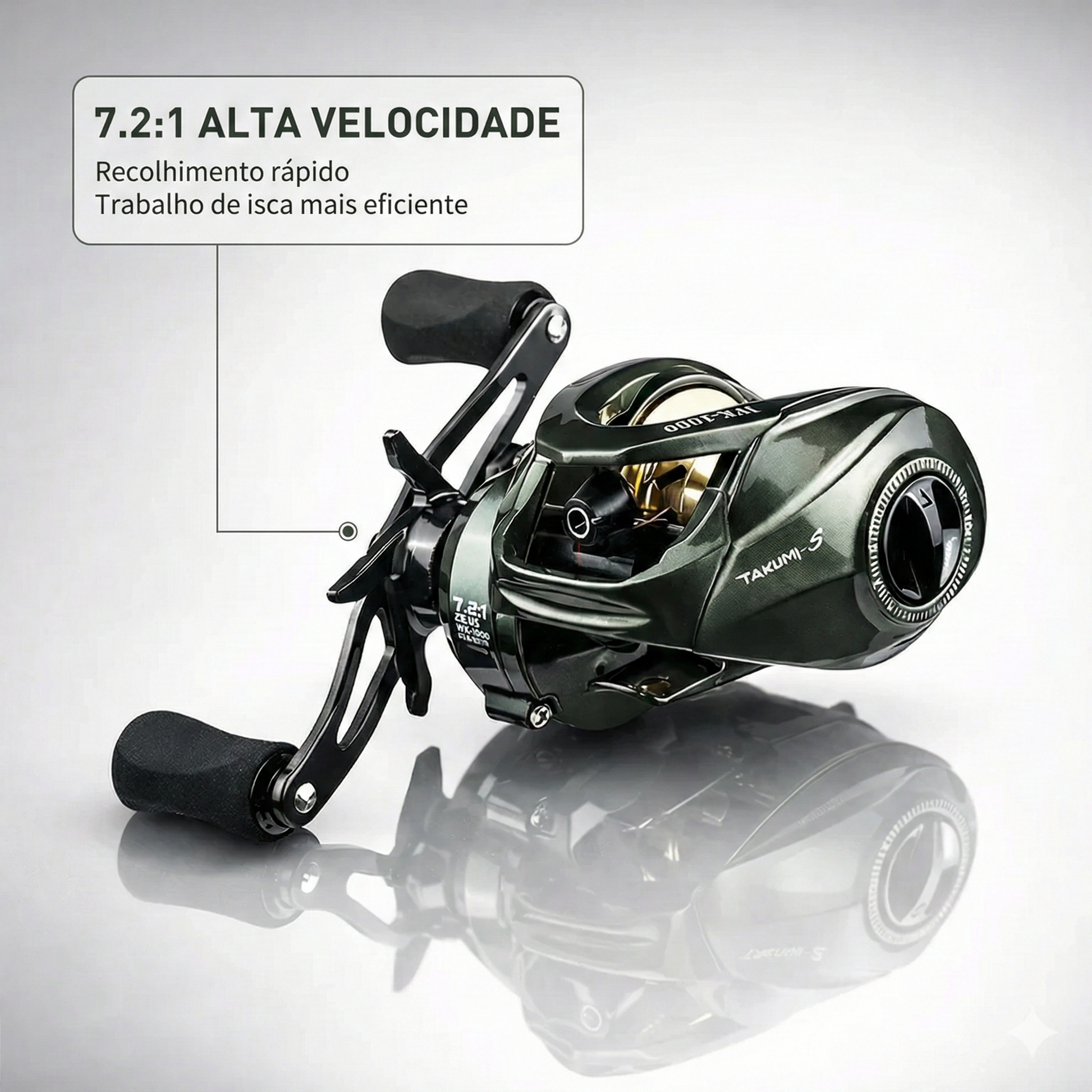 Carretilha TAKUMI-S ZEUS WK-1000