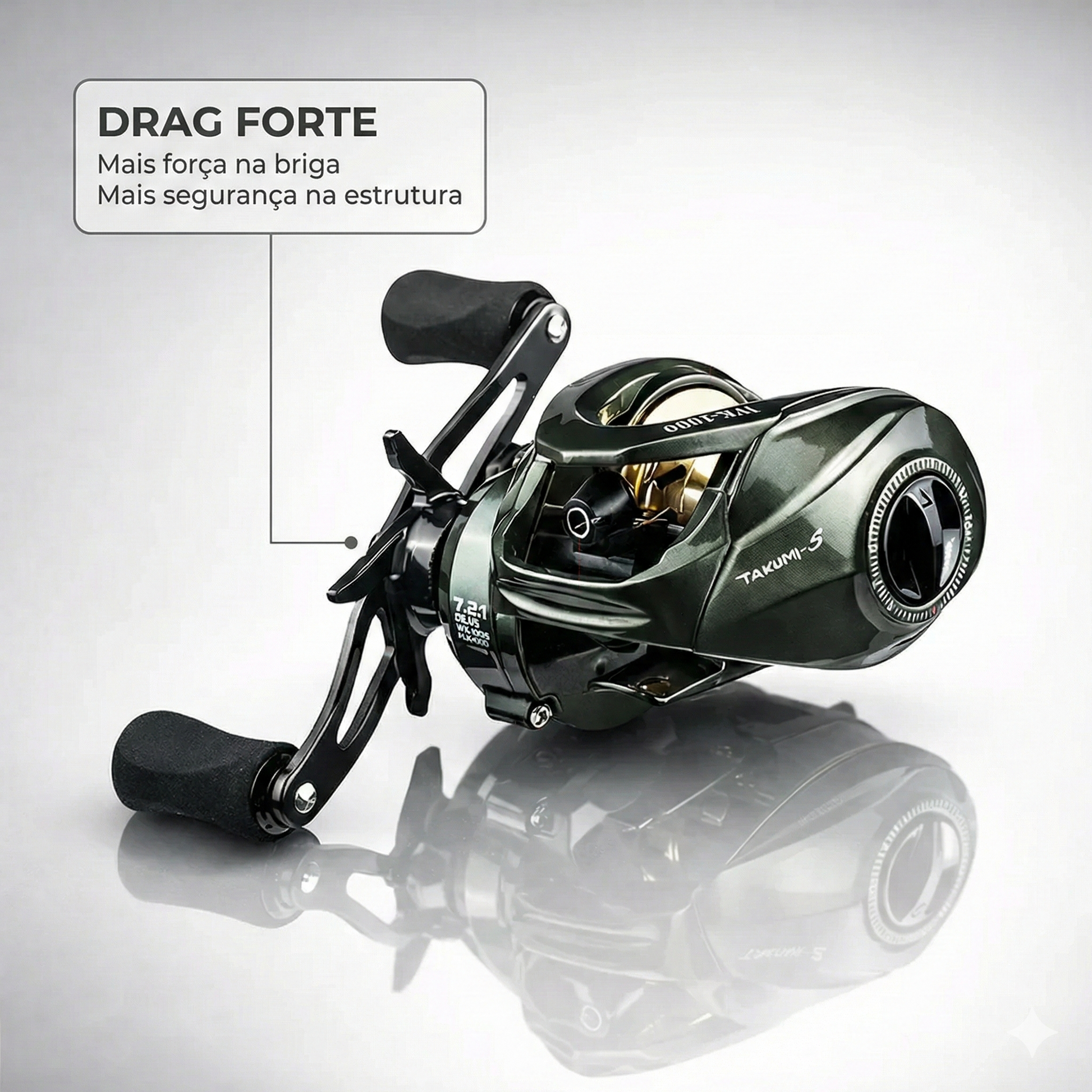 Carretilha TAKUMI-S ZEUS WK-1000