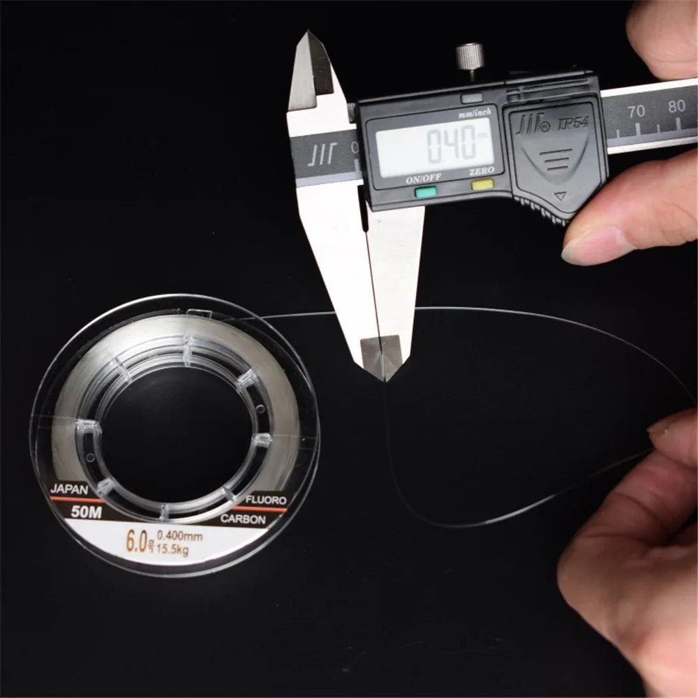 Linha de Pesca de Fluorocarbono