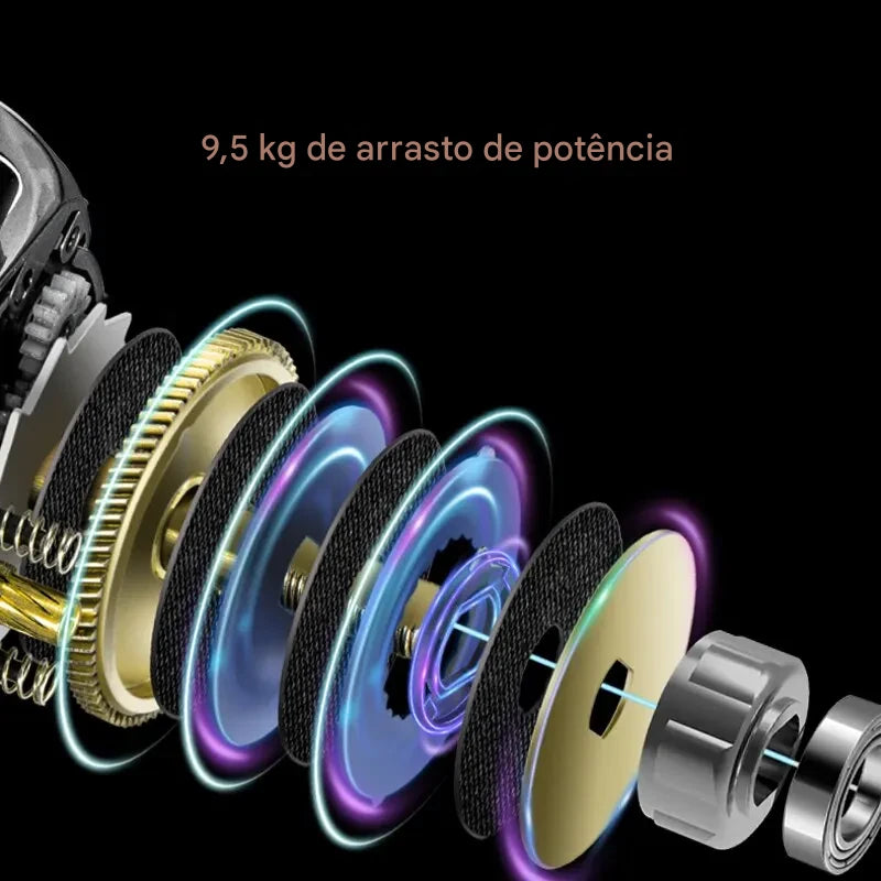 Carretilha de Pesca Profissional