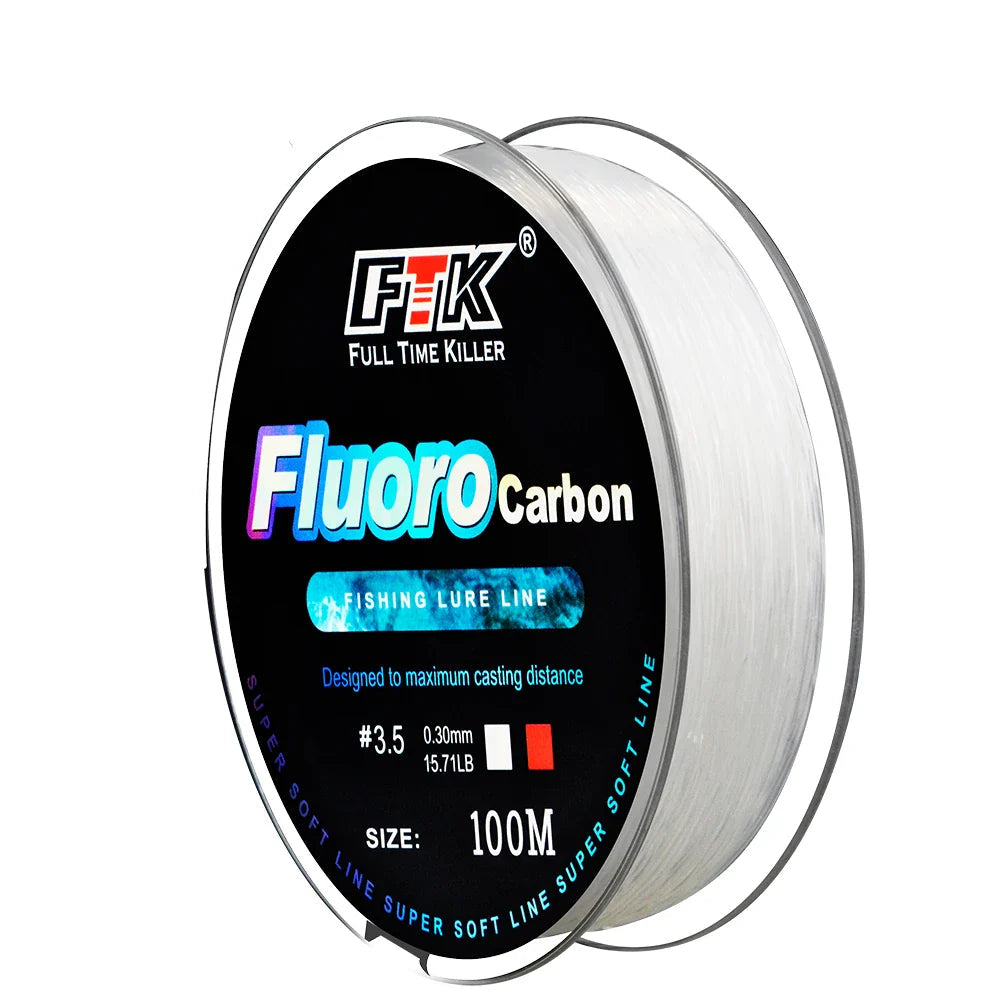Linha de Pesca de Fluorocarbono