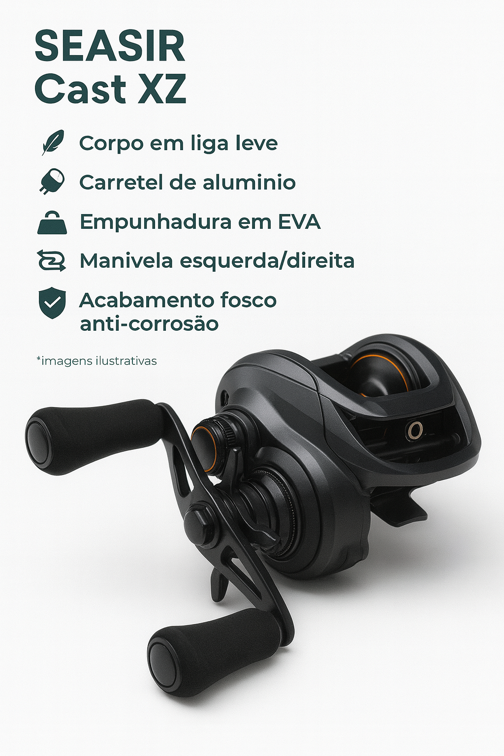 Carretilha Seasir Cast XZ