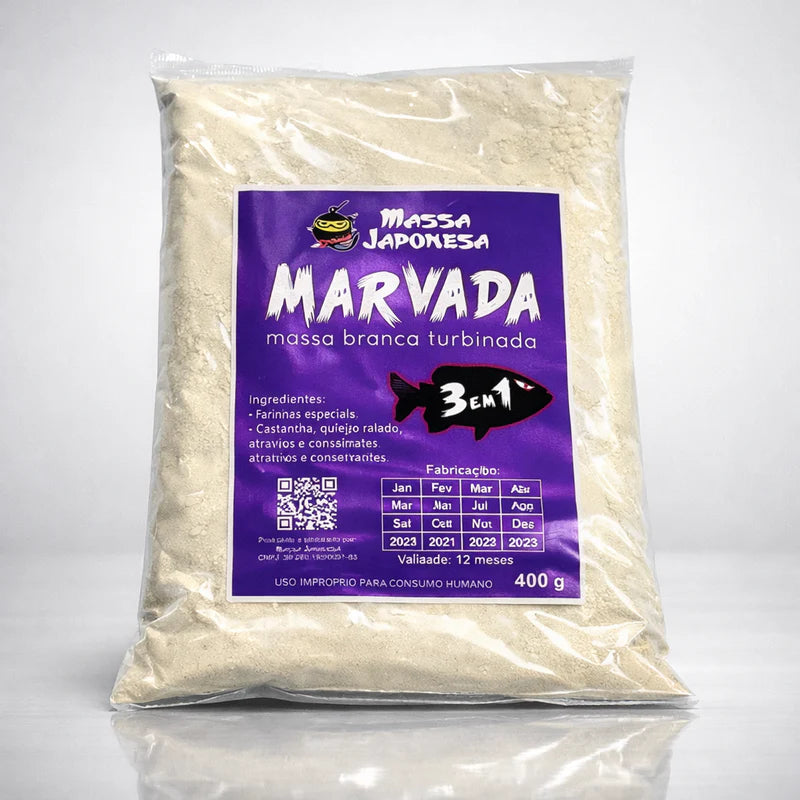 Kit Massa Marvada e  600 Anzóis Chinu